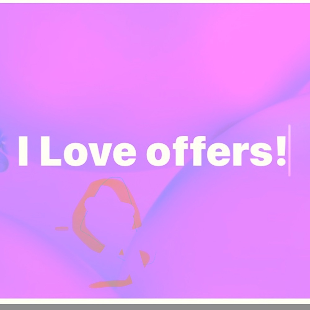 I love offers.